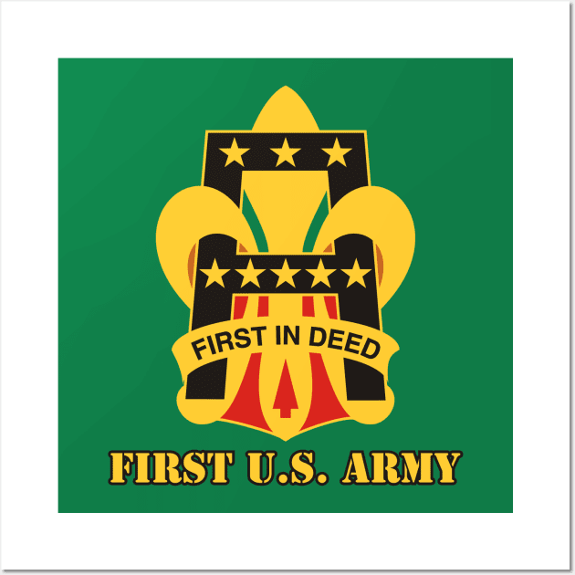 First U.S. Army Wall Art by MBK